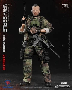 Figura Boxset - Figura Loca Escala 1/12 LW020 Navy SEAL Equipo de Asalto Pointman - Imagen 1 de 17