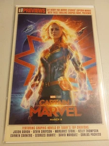 Marvel Previews Captain Marvel Cover from 2019 Los Angeles Comic Con - Picture 1 of 1