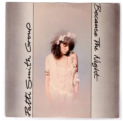 Patti Smith Because The Night 1978 Italy PS 7" Single Vinyl Bruce Springsteen - Image 1 of 3