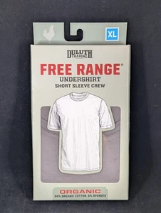Duluth Trading Freilandhaltung grau Baumwolle Rundhalsausschnitt Unterhemd T-Shirt X-Large Neu mit Etikett - Bild 1 von 5