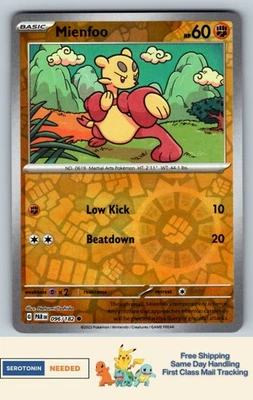 Mienfoo - #096/182 - SV04: Paradox Rift - Pokemon TCG - Image 1 of 2
