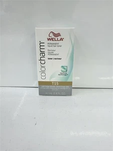 Wella Color Charm T15 Pale Beige Blonde Permanent Liquid Hair Toner 1.4 fl oz - Picture 1 of 1