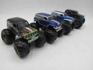 Menge 4 Hot Wheels Monster Jam/Druckguss Kunststoff LKW Spielzeug Maßstab 1/64 lose GD - Bild 1 von 19