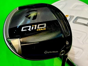 TAYLORMADE Qi10 MAX DRIVER GOLF CLUB 12 DEGREE PROJECT X HZRDUS SHAFT 24HR DELIV - Picture 1 of 19