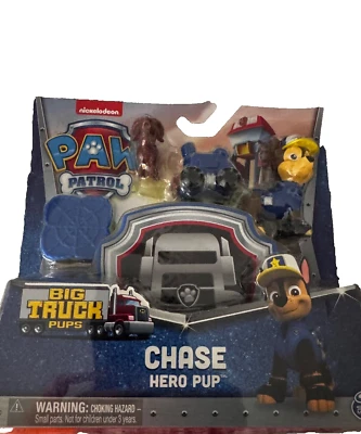 Nickelodeon/Spin Master Paw Patrol Chase Hero Pup+ TrueMetal Trucks Chase & Skye Foto 1 de 3