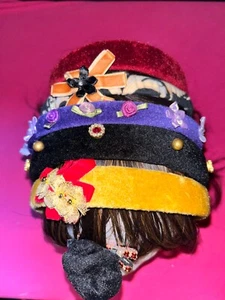 Headband Bundle of 6/Clip. Handmade. set 10 - Picture 1 of 10