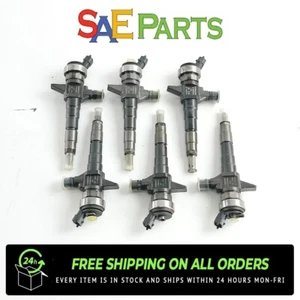 Set of 6 OEM CORE Diesel Fuel Injectors 4JJ1 Diesel Engine 0445120216 898087981 - Picture 1 of 4