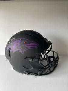 Derrick Mason Signed Baltimore Ravens Full-Size Speed Helmet - Beckett COA