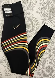 The Nike One Luxe Mid-Rise Tight Fit Leggings DJ5357-045 Size XS - Picture 1 of 8