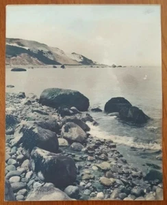 Gay Head * Martha's Vineyard * David Davidson Handcolored Signed Photograph 1918 - Picture 1 of 8
