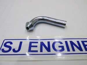 TRIUMPH BSA BIKE 90 DEGREE 5/16" 8mm HOSE ELBOW FUEL OIL PIPE SPIGOT 82-3335 416 - Picture 1 of 2