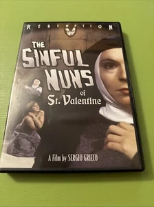 RARE The Sinful Nuns Of Saint Valentine (DVD, 1998) OOP - Picture 1 of 3