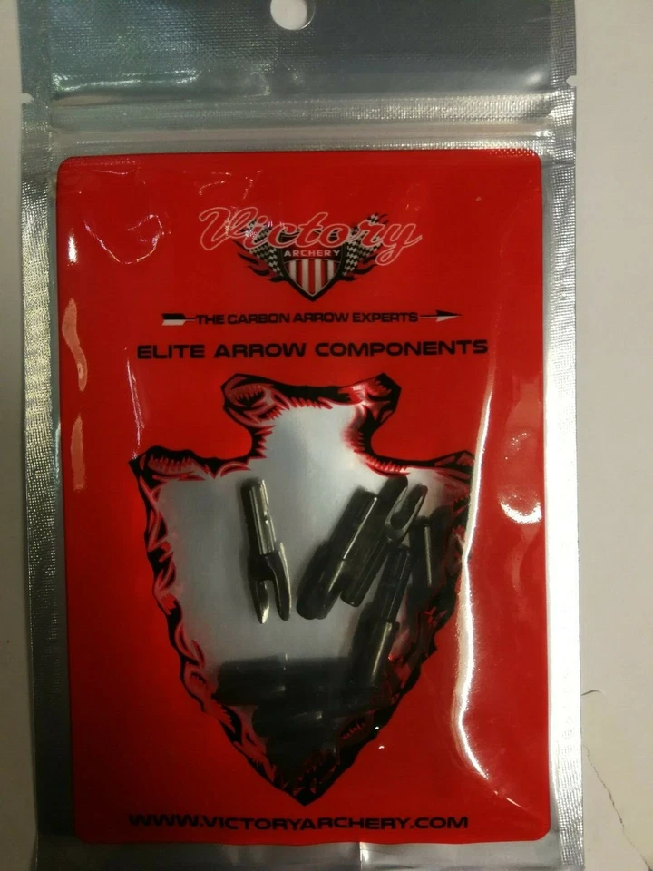 VICTORY VAP/VAP TKO/VAP-SS PRESS FIT NOCK BLACK 12 PK. - Image 1 of 1