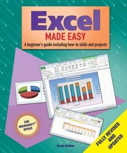 Excel Made Easy: A Beginners Guide to How-to Skills and Projects - GOOD Foto 1 de 1