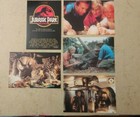 5 carte postale postcard  cinema film Jurassic Park