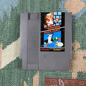 Super Mario Brothers & Duck Hunt - NES Nintendo Game Cart ONLY Untested