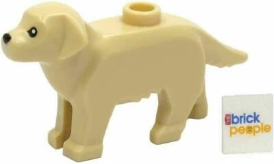 NUEVA MINIFIGURA LEGO City Animal Dog Golden Retriever Yellow Lab - Polybag Foto 1 de 2