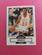 Sherman Douglas Miami Heat Carte Basket NBA Fleer 1990-91 #98