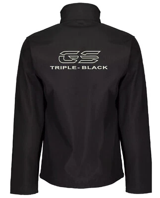 Softshell Jacke für BMW R1200GS Fahrer Triple Black R1250GS F850GS / Gr: M-3XL - Bild 1 von 3