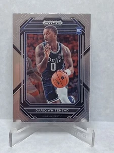 2023 Panini-Prizm Draft Picks-Dariq Whitehead RC # 25 Blue Devils -RM72 - Picture 1 of 2