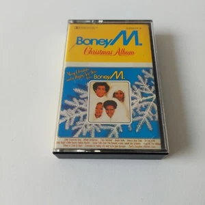 Boney M Christmas Album Rare Australian WEA Audio Cassette Tape - Picture 1 of 8