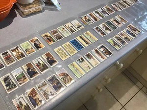 Vintage Railway cigarette cards a full set of 50 WD & HO Wills - Picture 1 of 7