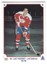 1995-96 Lethbridge Hurricanes (WHL) Luc Theoret