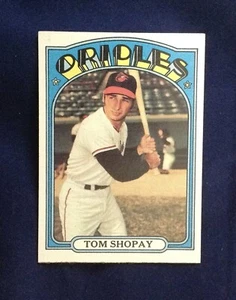 #418 Topps Tom Shopay Orioles 1972 sin precio base venta inmobiliaria envío gratuito - Imagen 1 de 2