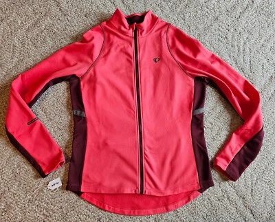 Pearl Izumi Full Zip Cycling Jersey Jacket Womens Large L Long Sleeve Polyester - Image 1 of 4