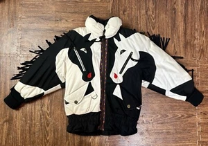 Chaqueta acolchada vintage de caballo del suroeste de Neiman Marcus Gallery, años 80 talla XS - Imagen 1 de 16