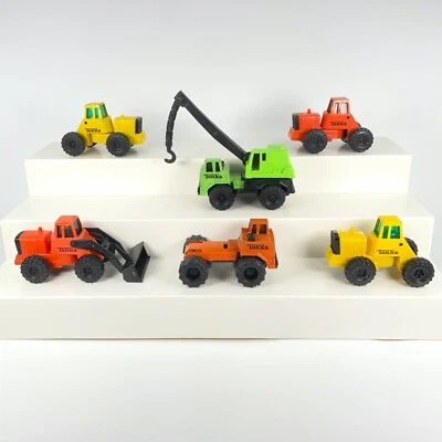 Tonka McDonalds Happy Meal Toys Trucks, Lot of 6, 1992 & 1994, Diecast & Plastic - Image 1 of 4