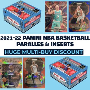 2021-22 Panini Prizm Basketball INSERTS & PARALLELS - Pick Your Card