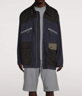 Jaqueta de algodão repelente de água ACNE STUDIOS - Imagem 1 de 4