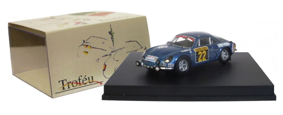 Trofeu 820 Alpine Renault A110 Winner San Remo Rally 1970 - J L Therier 1/43 - Image 1 of 1
