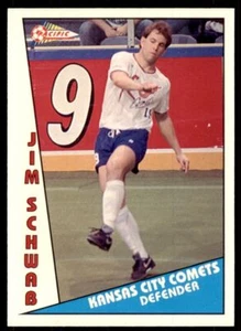 1992 Pacific MSL Jim Schwab b Kansas City Comets #103 - Picture 1 of 2