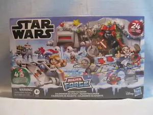 STAR WARS MICRO FORCE 2019 ADVENT CALENDAR, 24 FIGURES, NEW, SEALED - Picture 1 of 4