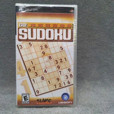 PSP Go Sudoku Puzzle Video Game UBISOFT - New / Sealed - Image 1 of 4