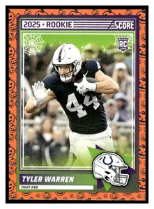 2025 Score A Treat Tyler Warren RC 21 Indianapolis Colts - Picture 1 of 2