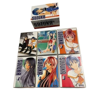 Suzuka Box Complete Series Volume 1-6 DVDs Anime Cartoon Funimation - Bild 1 von 10