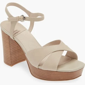 Jeffrey Campbell beige Plateausandalen 10M - Bild 1 von 8
