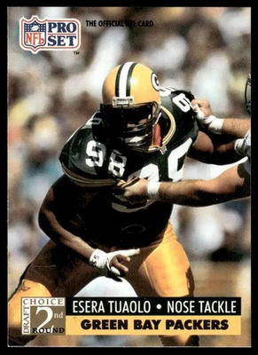 1991 Pro Set #764 Esera Tuaolo - Image 1 of 2