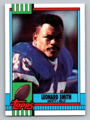 1990 Topps #194b Leonard Smith - Image 1 of 2