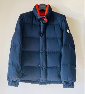 MONCLER x Junya Watanabe Comme des Garcons Down Jacket Navy x Orange Vintage - Picture 1 of 8