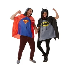 Rubies - DC Comics Superhero Poncho - Adult - Picture 1 of 3