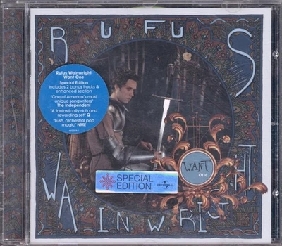Rufus Wainwright Want One CD UK Dreamworks 2003 Enhanced CD Mit Videoinhalt - Bild 1 von 2