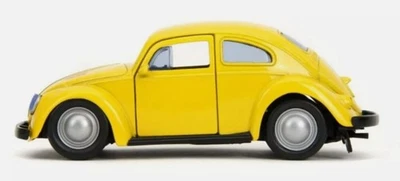 JADA TOYS, VOLKSWAGEN Beetle G1 Bumblebee Jaune - TRANSFORMERS, échelle 1/32,... - Photo 1/4
