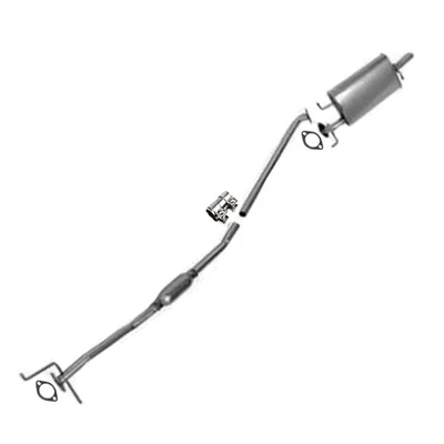 Direct Fit Resonator Muffler Exhaust System Kit fits: 2000-2004 Kia Spectra 1.8L - Image 1 of 4