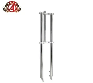 ALTA 30” Triple Tree Chrome Fork 1" Threaded Rigid Disc 20"-29" Cruiser Chopper. - Picture 1 of 1