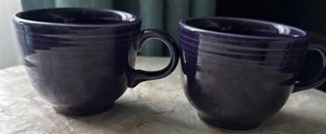 Fiesta Dinner Ware 2 - Tazas de café/té púrpura ciruela - Color retirado - Imagen 1 de 7