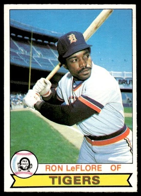 1979 O-Pee-Chee Ron LeFlore Detroit Tigers #348 - Image 1 of 2